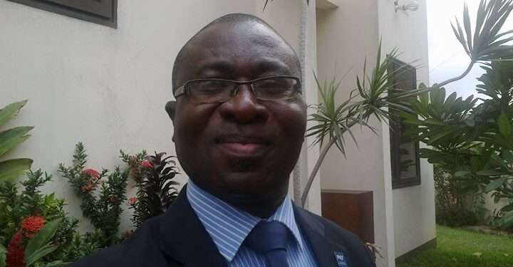 Economist and tax consultant, Eric Amponsah Boateng.