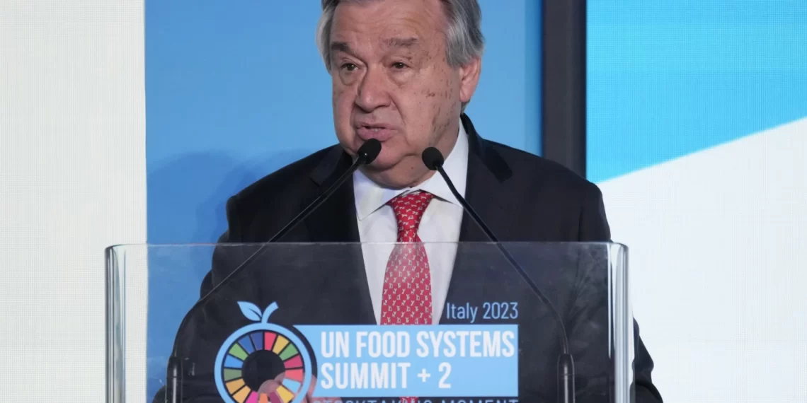 Guterres Urges Russia to Resume Black Sea Grain deal Negotiations.