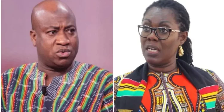 Murtala Mohammed (left) and Ursula Owusu-Ekuful (right).