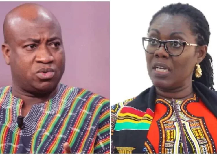 Murtala Mohammed (left) and Ursula Owusu-Ekuful (right).