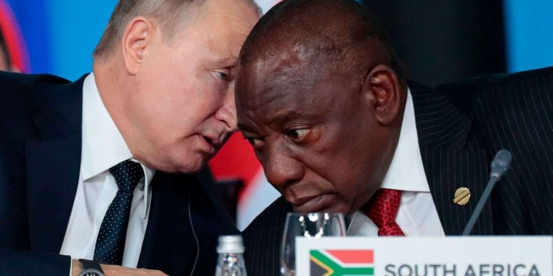 South Africa says Putin will skip a Johannesburg summit next month because of his ICC arrest warrant.