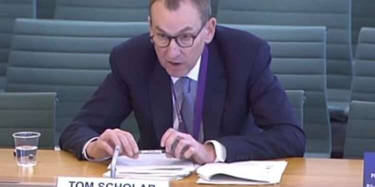Sir Tom Scholar, Former Permanent Secretary to the UK Treasury Department.