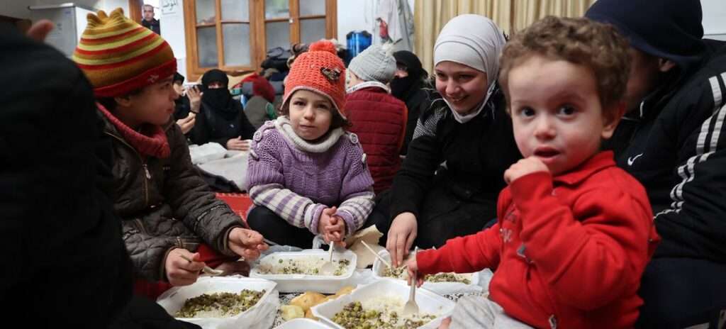 WFP has been providing meals to families in Aleppo affected by the recent earthquake in Syria