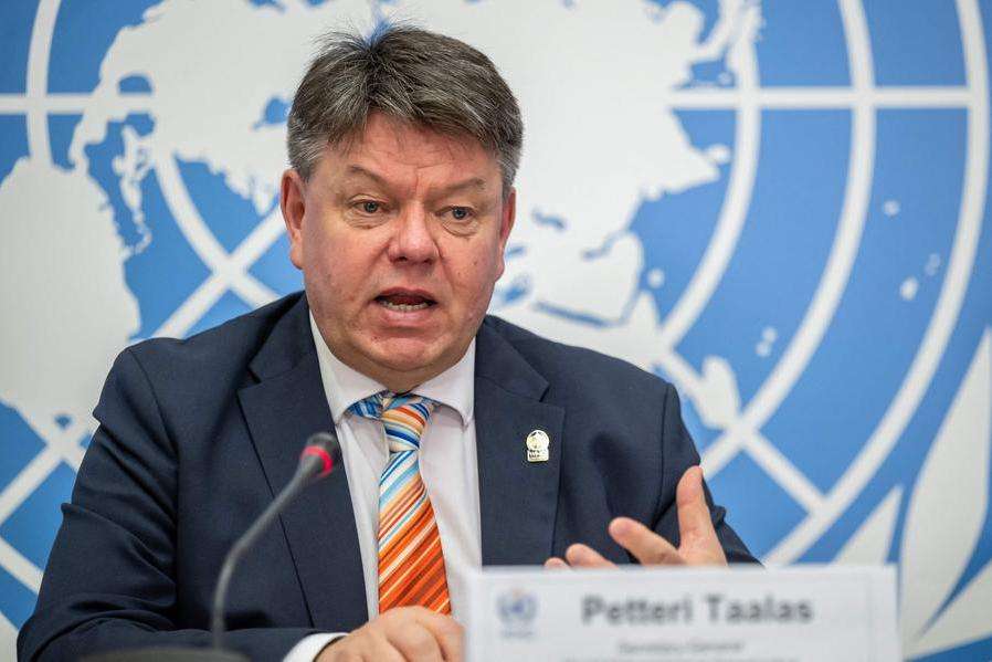 WMO secretary general Petteri Taalas