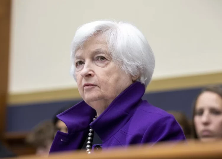 U.S Treasury Secretary, Janet Yellen.