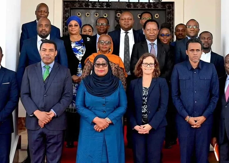 Tanzanian President meets African Development Bank to advance Post-Dakar 2 Africa Food Summit Agricultural Transformation 1 a1 tanz president vp dunford and delegations2 tz photo