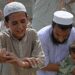 Boys weep over the death of a family member at a funeral a day after bomb blast in the Bajaur district of Pakistan's Khyber-Pakhtunkhwa province targeted a political rally, July 31, 2023.