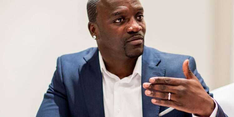 Senegalese-American singer, Akon