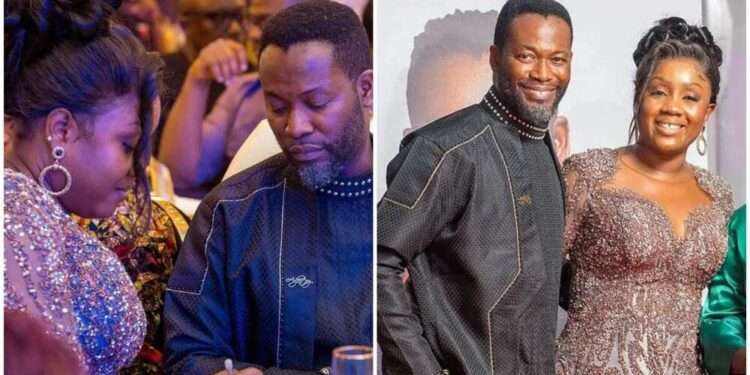 Adjetey Anang and wife, Elom Anang
