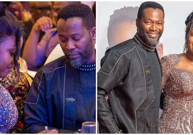 Desperation Led Adjetey Anang's Wife Explore Different Churches 1 Adjetey Anang and wife, Elom Anang
