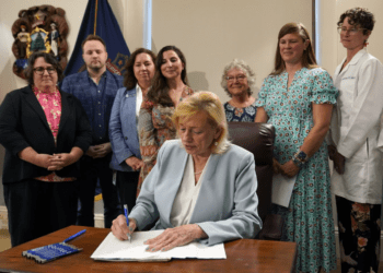 Maine Governor Endorses Bill That Leaves Abortion Decisions To Doctors And Their Patients 1 Maine Governor, Janet Mills signs into law a bill expanding access to abortions later in pregnancy on Wednesday, July 19, 2023.