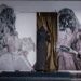 A woman enters a beauty salon in Kabul. The Taliban recently banned women's beauty salons.