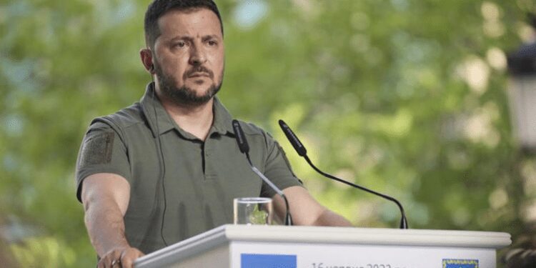 Zelensyy Decries Rise In Shahed Strikes 1 Volodymyr Zelenskyy, President of Ukraine.