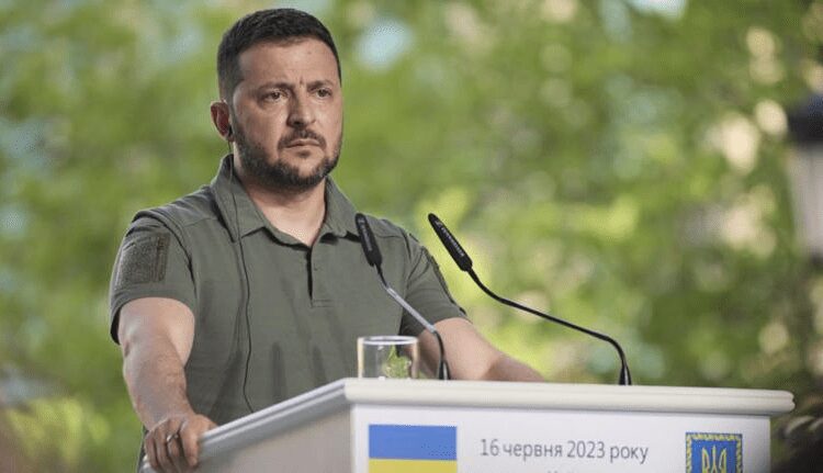 Volodymyr Zelenskyy, President of Ukraine.