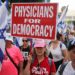 Israeli Doctors Hold Strike In Protest Of Netanyahu’s Judicial Overhaul Plan 11 Doctors demonstrate against the judicial overhaul in Tel Aviv.