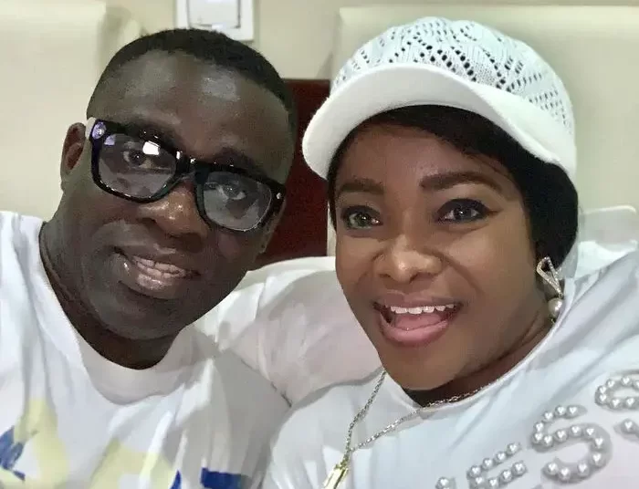 Ohemaa Mercy Publicly Honours Ex-husband 1 Gospel musician with ex-husband