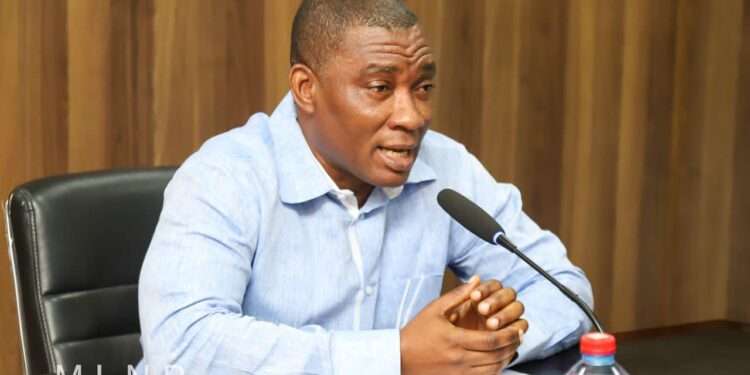 Lands Ministry Welcomes DML Proposal On Lithium Exploration 1 Deputy Minister responsible for Mining, George Mireku Duker.