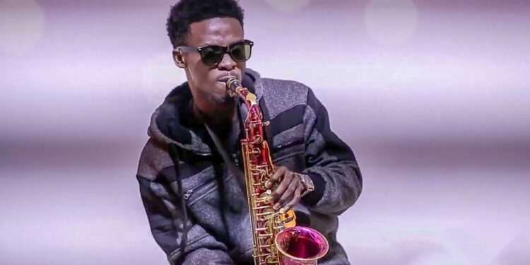 Talented Ghanaian Saxophonist, Mizter Okyere