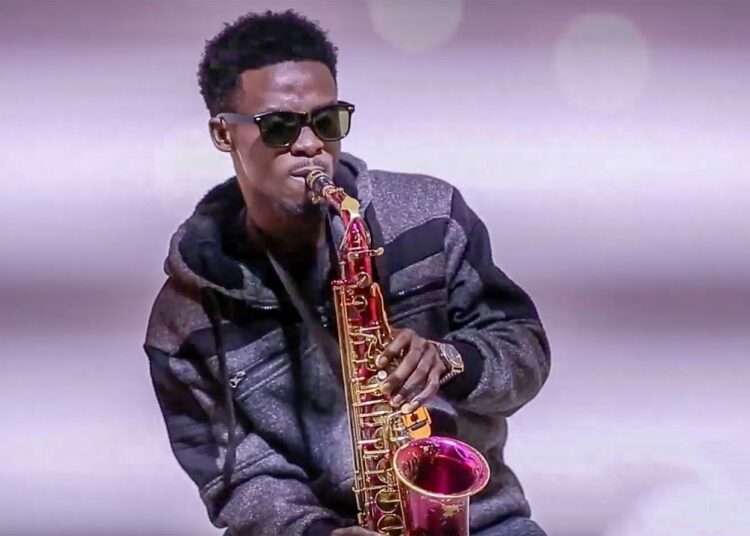 Talented Ghanaian Saxophonist, Mizter Okyere