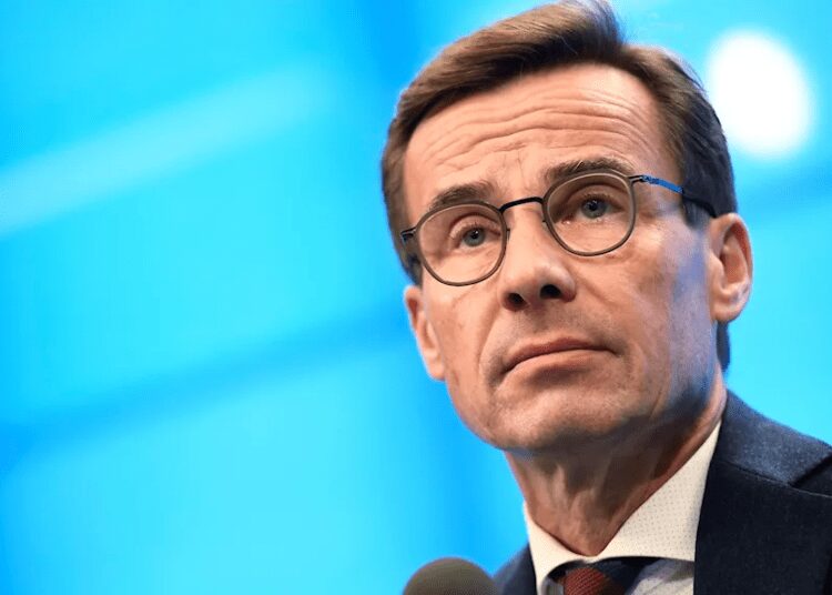 Swedish Prime Minister, Ulf Kristersson.