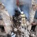 Third Night Of Russian Air Attacks Against Southern Ukraine Leave At least 27 Injured 11 Emergency services work at a scene of destroyed residential area after a Russian attack in Mykolaiv, Ukraine, Thursday, July 20, 2023.