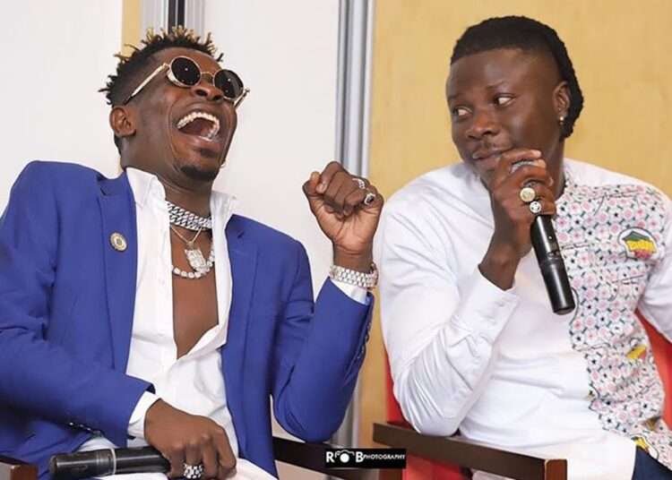 Reggae/Dancehall artists, Shatta Wale and Stonebwoy