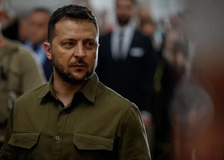 Zelenskyy Lashes Out On NATO 1 Volodymyr Zelenskyy, President of Ukraine.