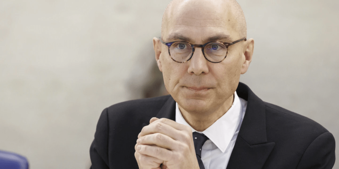 U.N Commissioner for Human Rights, Volker Turk.