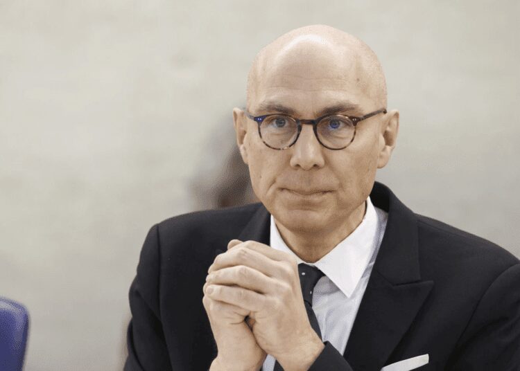 U.N Commissioner for Human Rights, Volker Turk.