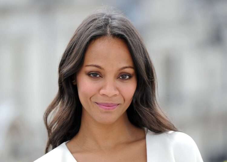 Actress Zoe Saldana