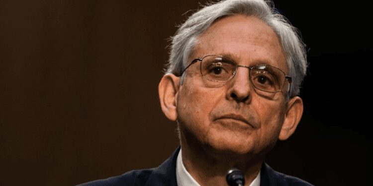 U.S Attorney General, Merrick Garland.