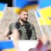 Zelenskyy Addresses Crowd Outside Danish Parliament 11 7li08b7o
