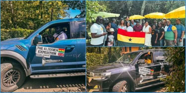Accra To London By Road Expedition: Fantastic Journey- Kwame Peprah 1 Accra To London By Road Expedition Team