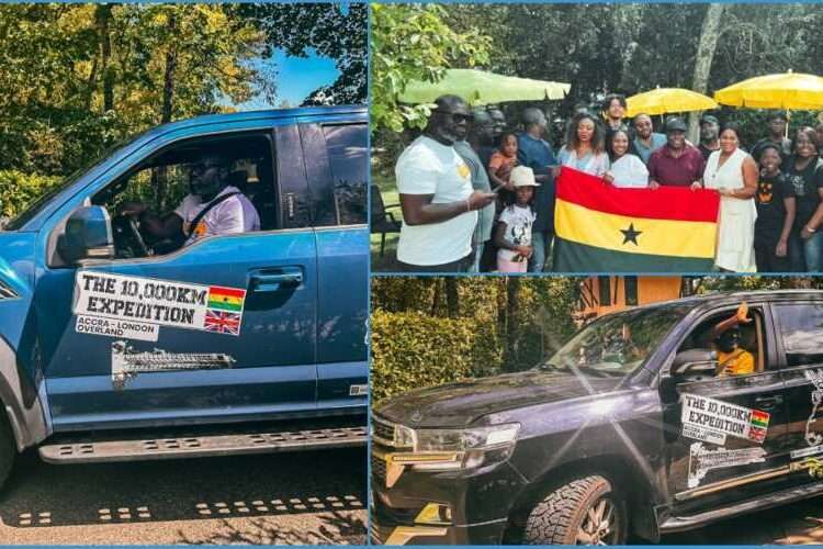 Accra To London By Road Expedition: Fantastic Journey- Kwame Peprah 1 Accra To London By Road Expedition Team