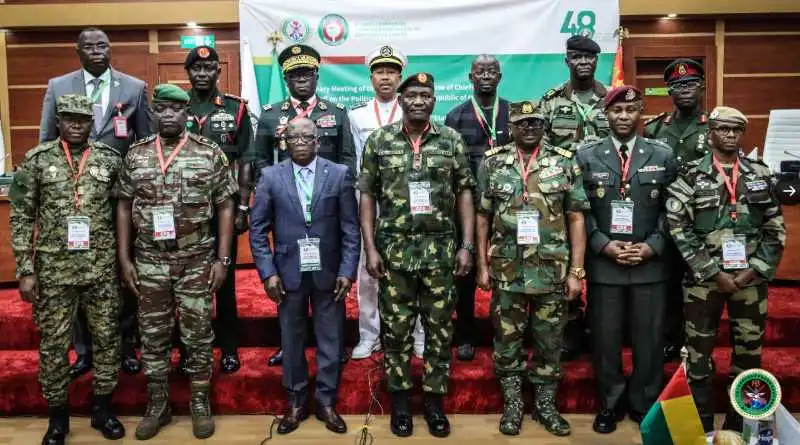 ECOWAS Defence Chiefs at a Meeting in Abuja