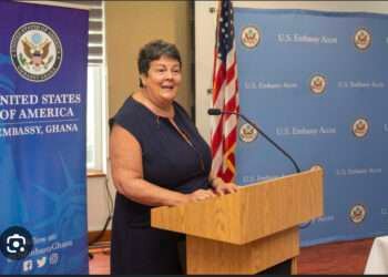 Virginia Palmer, the US Ambassador to Ghana