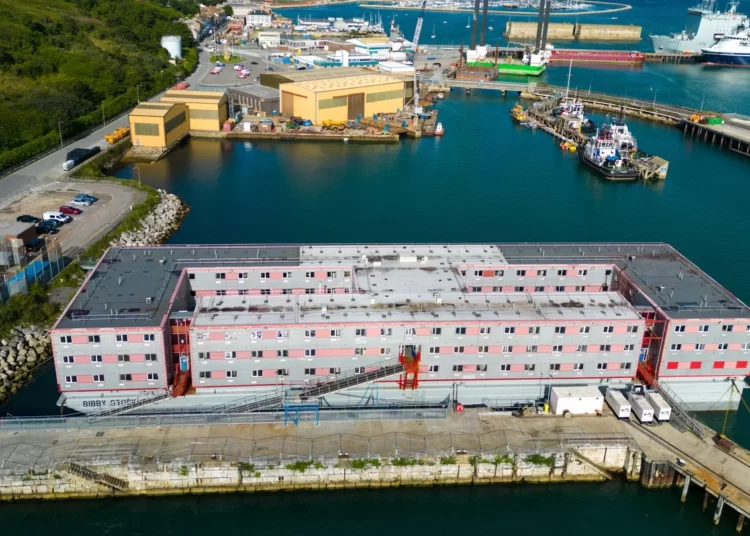Bibby Stockholm Welcomes Its First Occupants 1 Biby Stockholm welcomes its first fifty occupants.