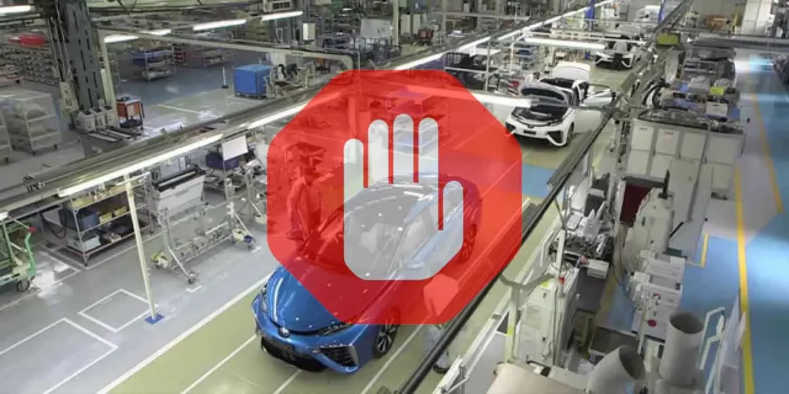 Toyota Halts all Japan Assembly Plants Due to Glitch
