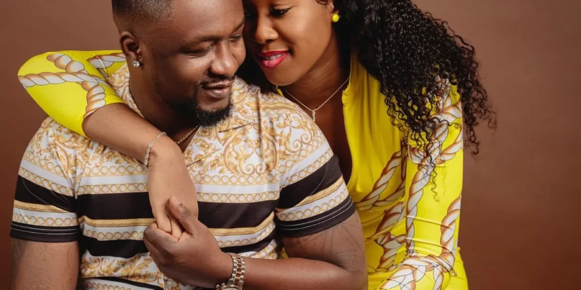 Archipalago and former girlfriend, Angela Essien