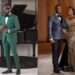 Nigerian comedian and actor, AY with Mercy Johnson and her husband