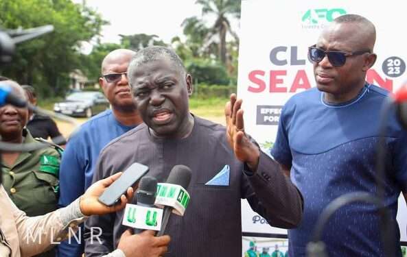 Deputy Lands Minister Launches 2023 Closed Season For Wildlife 1 Deputy Minister for Lands and Natural Resources, responsible for Lands and Forestry, Hon. Benito Owusu-Bio.