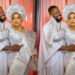 Nigerian crossdresser, Bobrisky flaunting a man who is likely to be her man