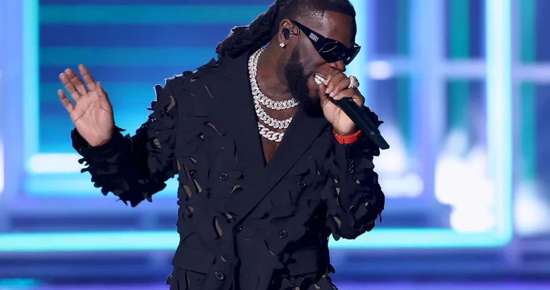 Grammy-winning Nigerian singer, Burna Boy