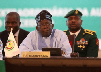 Bola Ahmed Tinubu, President of Nigeria and ECOWAS Chair.