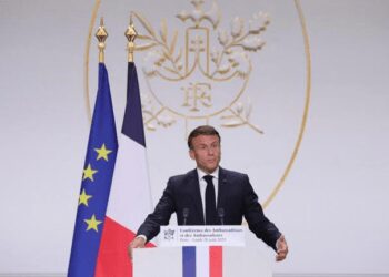 President of France, Emmanuel Macron.
