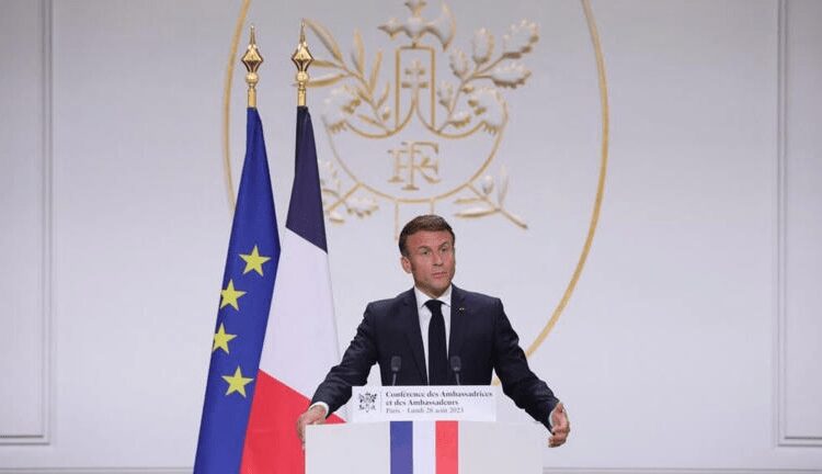 Our Policy Is The Right One- French President 1 President of France, Emmanuel Macron.
