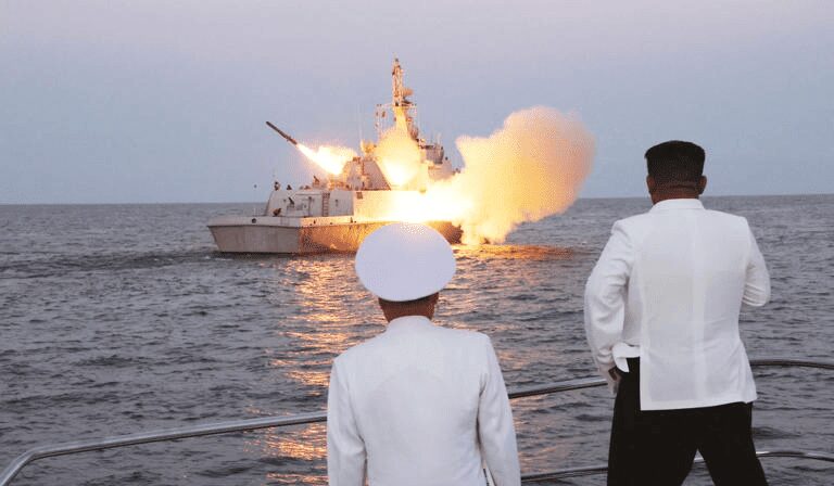 North Korea’s Kim Supervises Cruise Missile Test 2 qjfd35ym