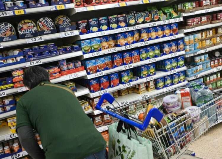 UK annual inflation dropped sharply in July, easing a cost-of-living crisis that has pushed up prices of goods.