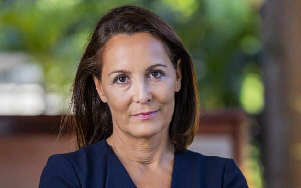 The Former French Ambassador to Ghana, Anne-Sophie Avé