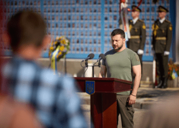 Volodymyr Zelenskyy, President of Ukraine.